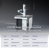 MQC-S CO2 laser marking machine (SYNRAD laser source)