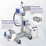 UV serial UV flying laser marking machine (JPT laser source)