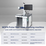 MQLF-CM pulse width adjustable laser marking machine (MAX laser source)