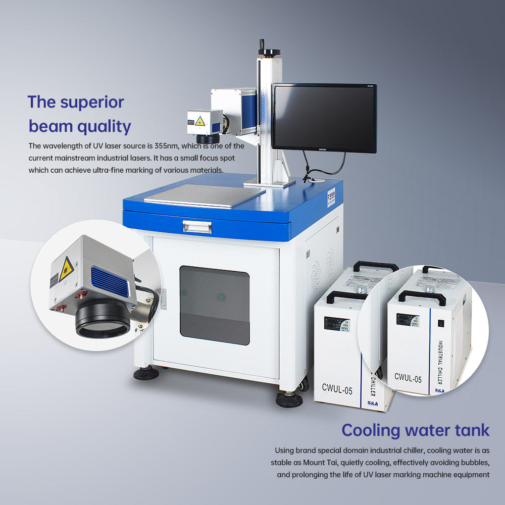 Mq Machine MQ-M UV laser marking machine (CRS laser source) – MAC laser