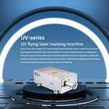 UV serial UV flying laser marking machine (JPT laser source)