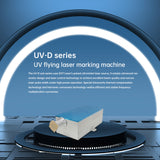 UV-D serial UV flying laser marking machine (DXT laser source)