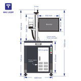 KX-G Pulse fiber laser marking machine  (IPG laser)