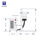 MZF-A Series Split Intelligent Laser Marking Machine