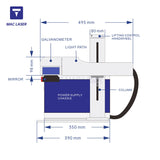 MZF-A Series Split Intelligent Laser Marking Machine