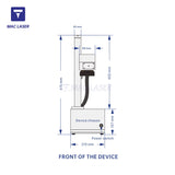 MZF-D mini laser marking machine